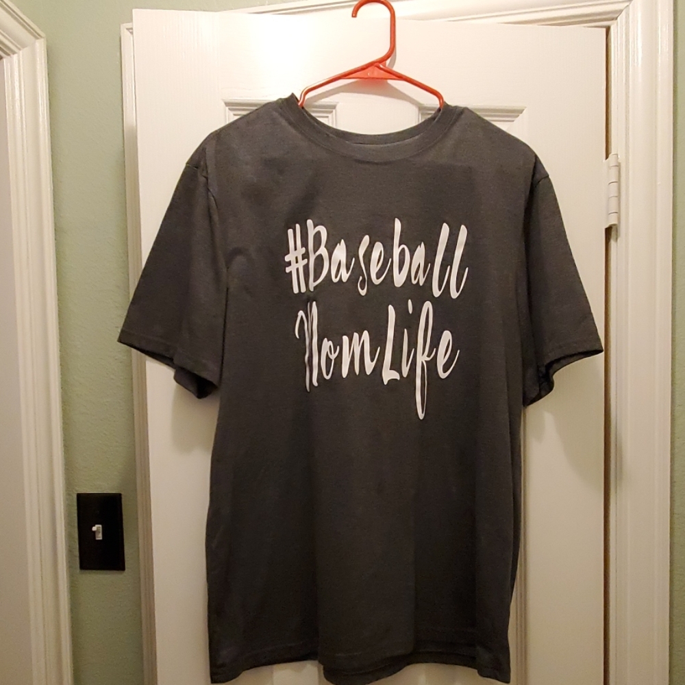 Baseball Mom Life T Shirt